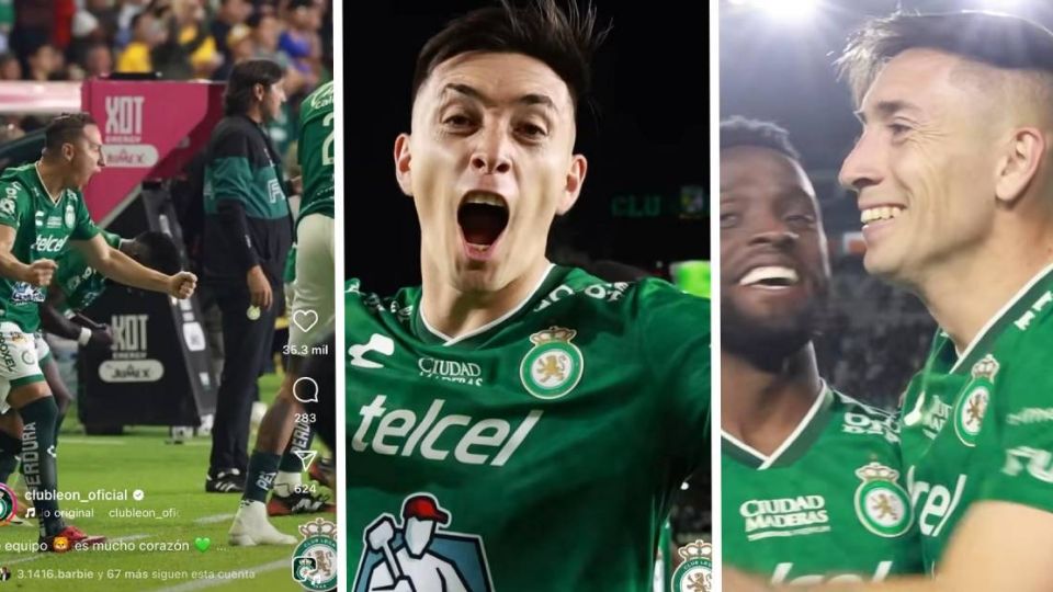 Euforia y alegría de los jugadores del León en la victoria de la Fiera ante los Tigres.