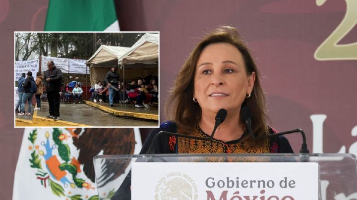 Rocío Nahle manda mensaje a docentes que protestan en la SEV