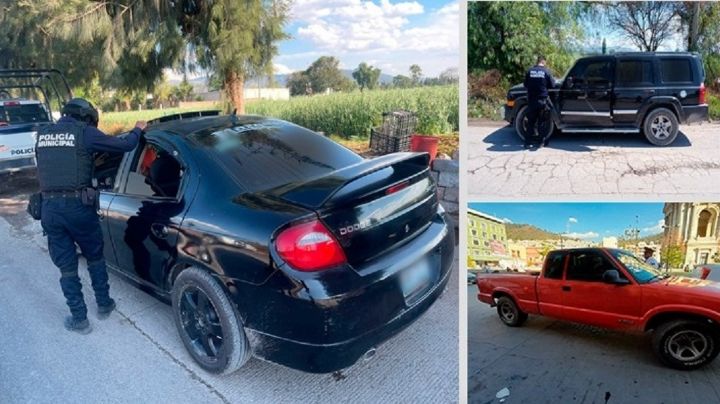 Policía Estatal de Hidalgo va contra vehículos irregulares