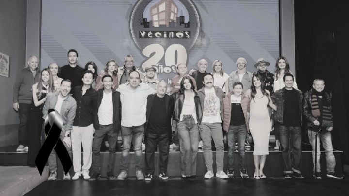 Luto en Televisa: Querido actor de "Vecinos" se despide de compañero de foro