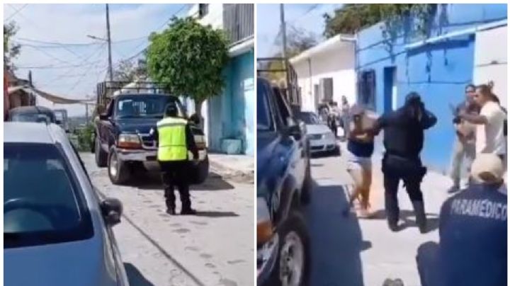 Machetean en el cráneo a policía durante riña en Morelos; video muestra la agresión