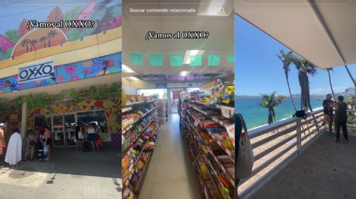Así es el OXXO con vista al mar ¿en qué parte de México se ubica?