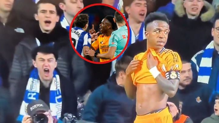 Aficionados atacan con gestos racistas a Vinicius Jr. en la Copa del Rey