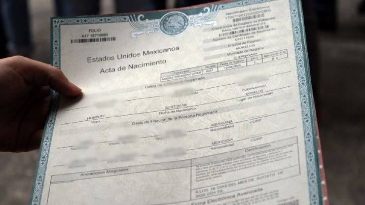 Tu acta de nacimiento ya no exhibirá tu estado civil