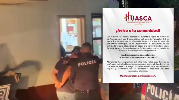 En Huasca, destituyen a paramédicos que habrían golpeado a un turista