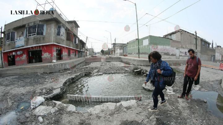 Chalco: las aguas negras y el mal olor siguen presentes