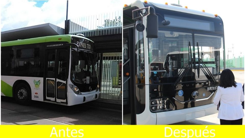 El fabricante chino Yutong mostró su modelo BRT que puede ser eléctrico, híbrido, gas y hasta diésel