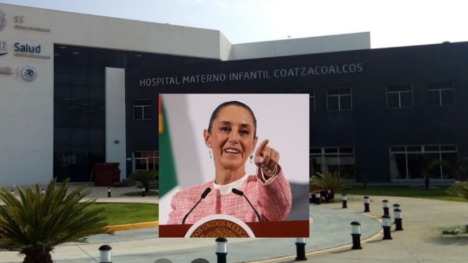 Sheinbaum anuncia inauguración del Hospital IMSS-Bienestar Materno Infantil de Coatzacoalcos