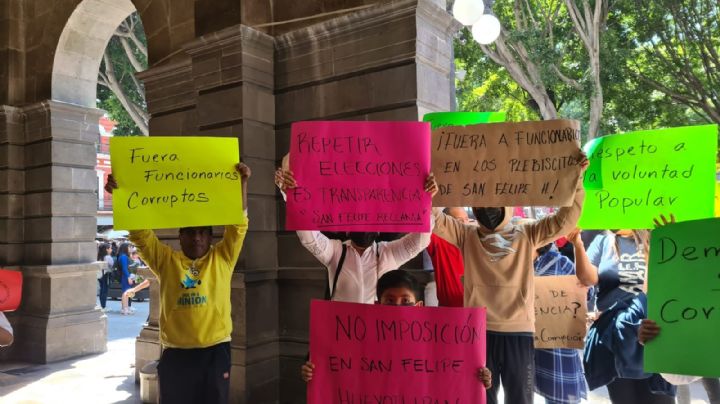 Con cierre de presidencias, siguen las protestas tras elección en juntas auxiliares en Puebla