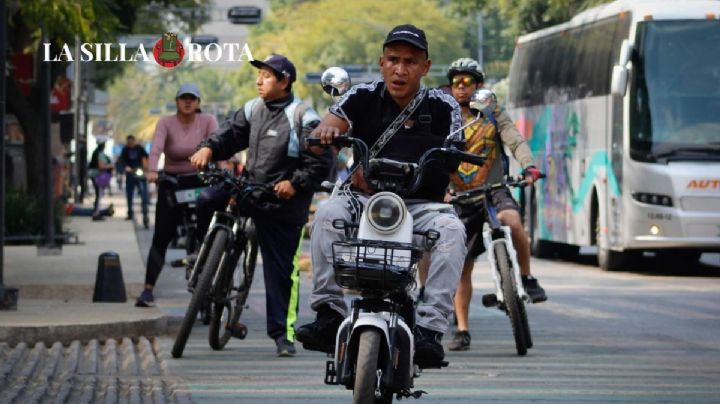 Bicimotos "atropellan" zonas exclusivas para ciclistas y peatones