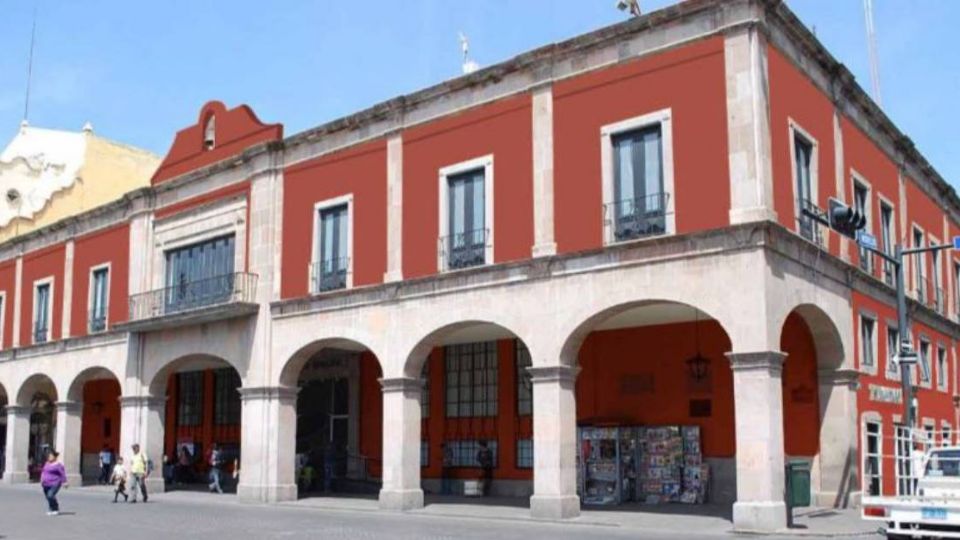 Así quedaría la fachada del edificio de la Presidencia Municipal de Celaya. 
