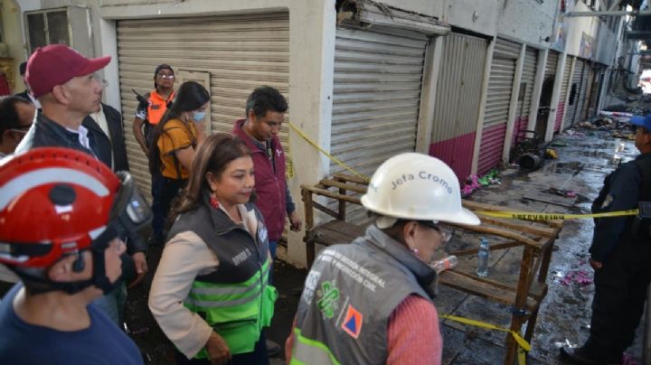 Central de Abasto: locatarios afectados recibirán ayuda del GCDMX