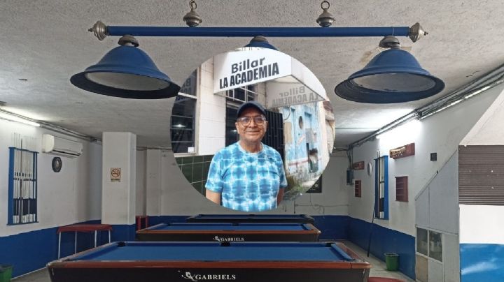 De dentista a campeón de billar: Fernando Morales el jugador que mantiene en pie La Academia en Veracruz