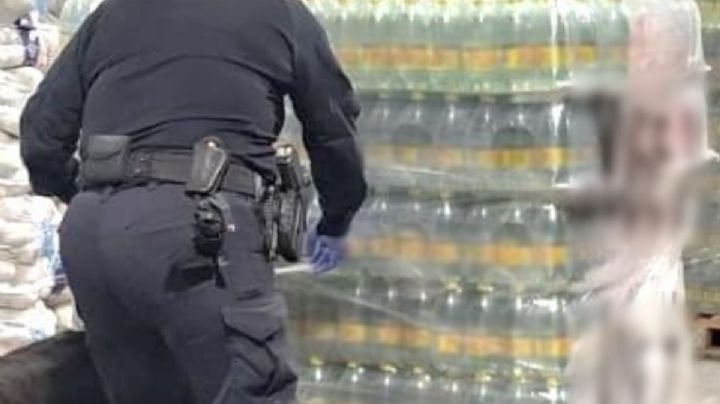 Metanfetamina líquida en botellas de Topo Chico