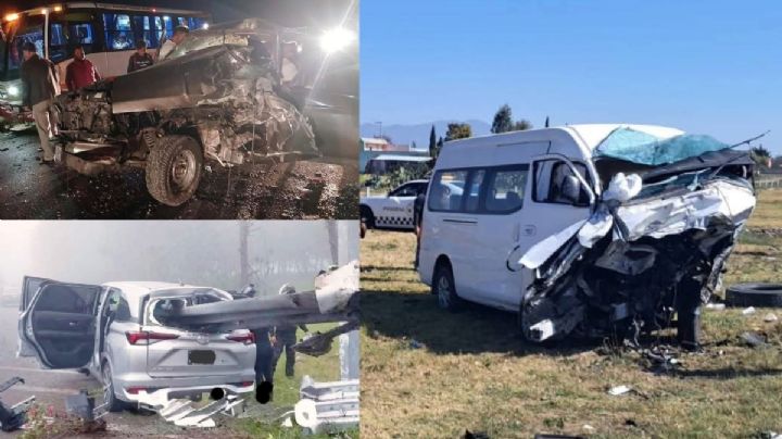 Accidentes fatales en la México-Tuxpan: 2 muertos y al menos 7 lesionados