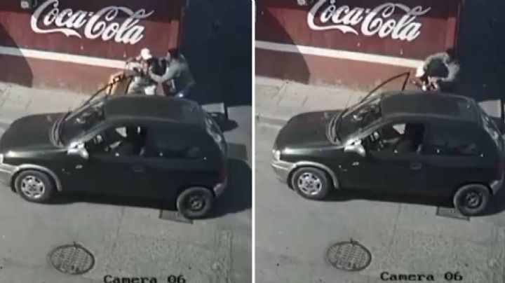 Captan en video intento de secuestro en Cortazar | VIDEO