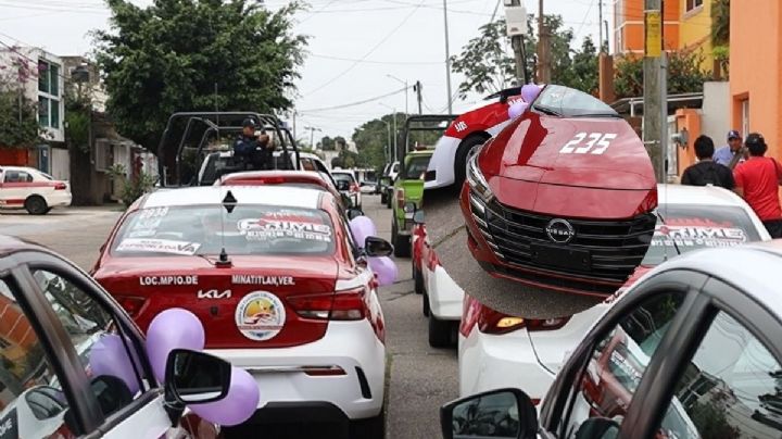 Taxistas de Minatitlán adoptan programa "Mujer Segura", trasladaran gratis a mujeres que sufren violencia