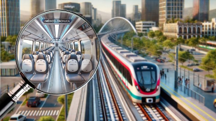 Así será el Tren México-Pachuca según la Inteligencia Artifical