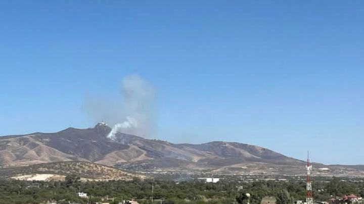 Arde el Cerro del Cubilete: se registra fuerte incendio en esta área natural