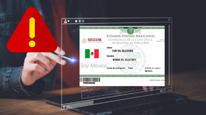 Así sería la nueva CURP en México