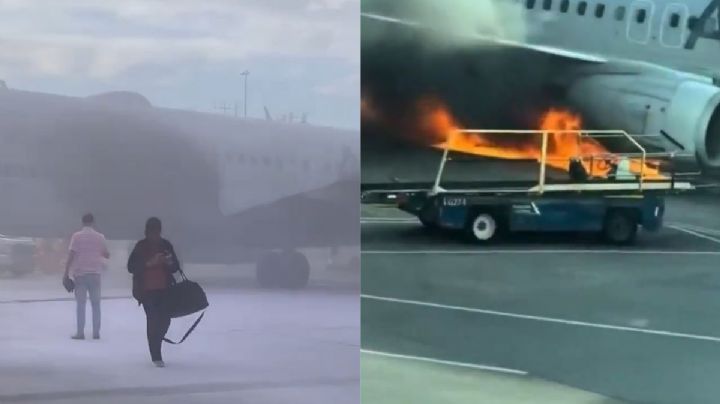 Avión de American Airlines se incendia en Denver; Consulado alerta a mexicanos