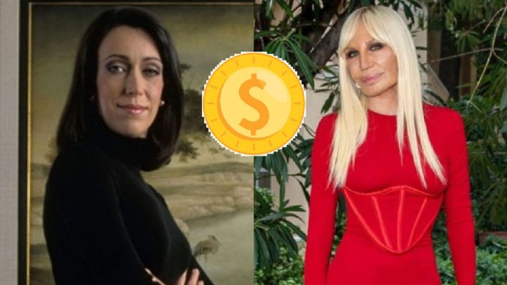 Maria Asunción Aramburuzabala o Donatella Versace: ¿Quién es más millonaria?