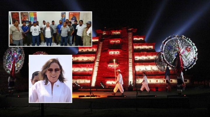 Trabajadores de Cumbre Tajín piden a Rocío Nahle pago de salarios atrasados