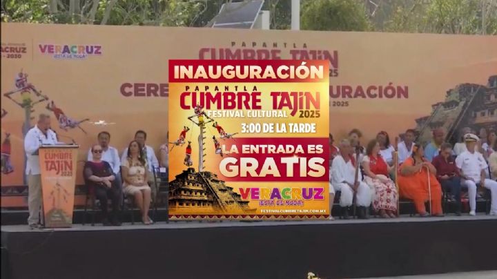 Así fue la inauguración de la Cumbre Tajín 2025 en Papantla, Veracruz