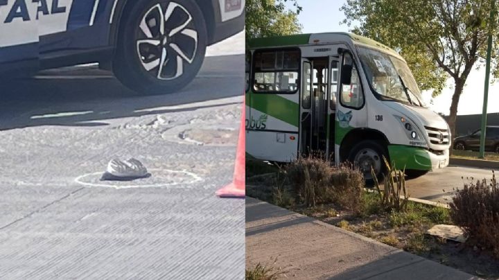 Accidentes en bulevares de Pachuca: Atropellan a un hombre y estudiantes chocan contra Tuzobús