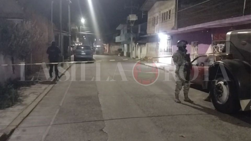 En el lugar se desplegó un fuerte operativo.