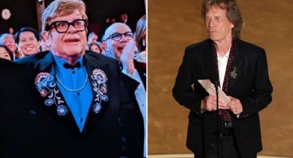 Premios Oscar 2025: Emilia Pérez hace la 'maldad' al impedir que Mick Jagger le entregue la estatuilla a Elton John