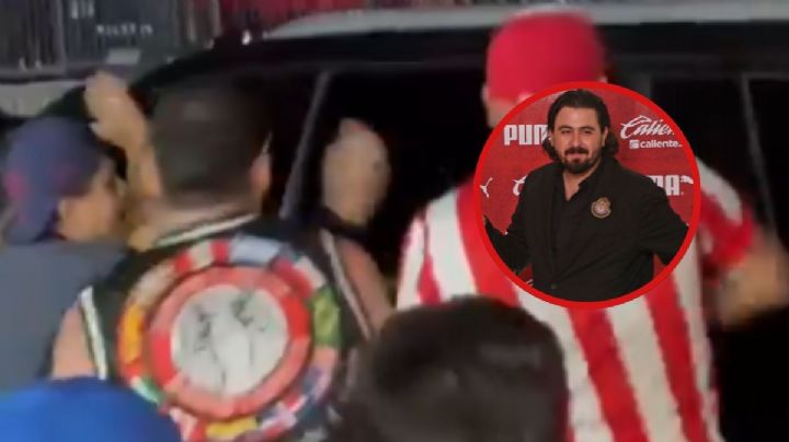 Aficionados intentan agredir a Amaury Vergara pese a victoria de Chivas ante Pumas