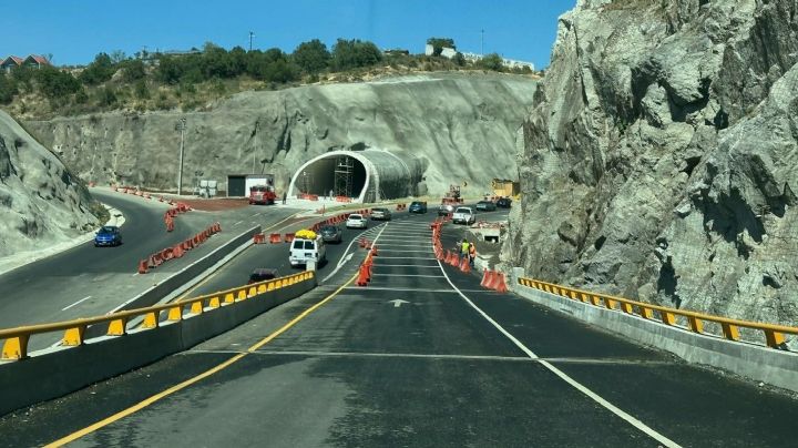 Carretera Real del Monte-Huasca: así se ven los carriles, túneles y puentes a nueve días de que abra