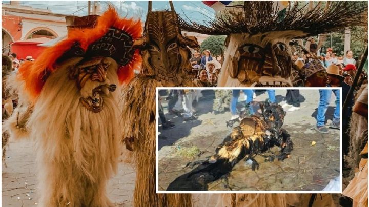 Carnaval de Hidalgo casi termina en tragedia; trajes de niños se incendian