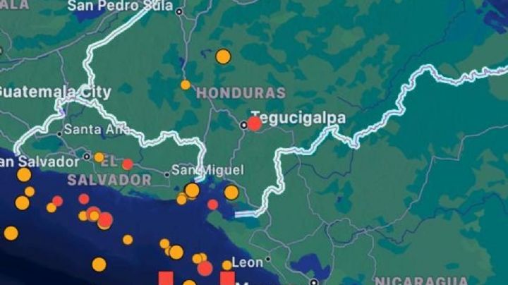 Sismo de magnitud 8 activa alertas de tsunami en Honduras; autoridades piden refugiarse