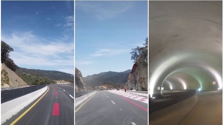 Carretera Real del Monte-Huasca: graban cómo es circular por los carriles, puentes y túneles | VIDEO