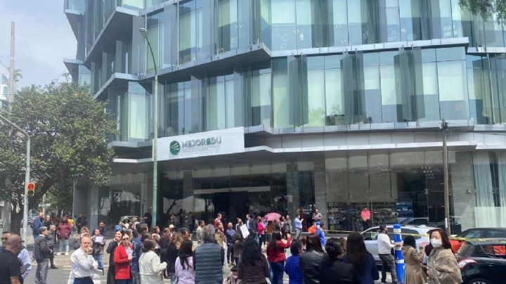 Trabajadores de Mejoredu exigen respeto a sus derechos laborales