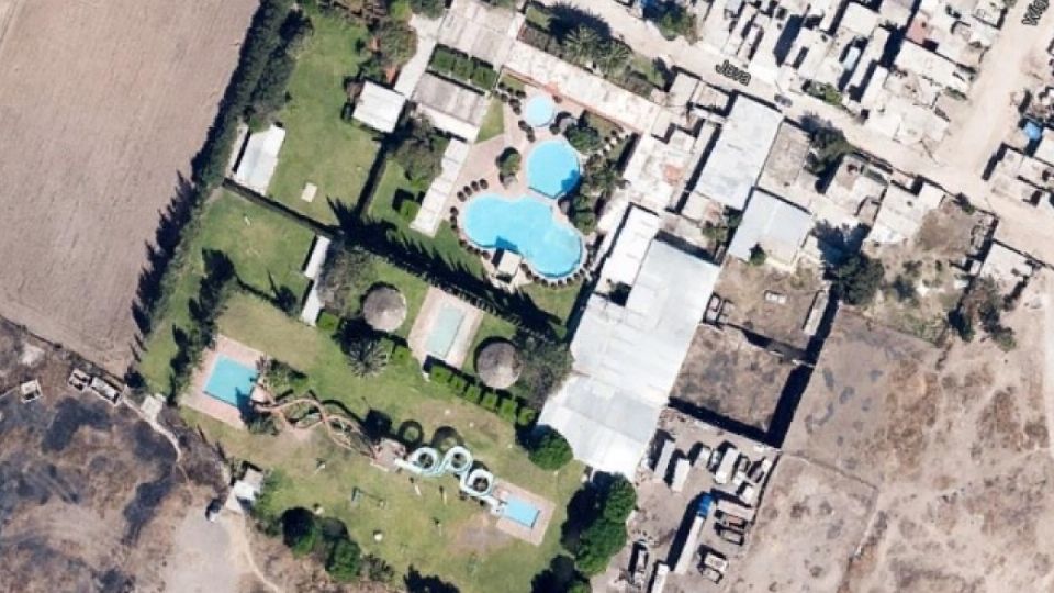 El desaparecido Balneario El Trébol.