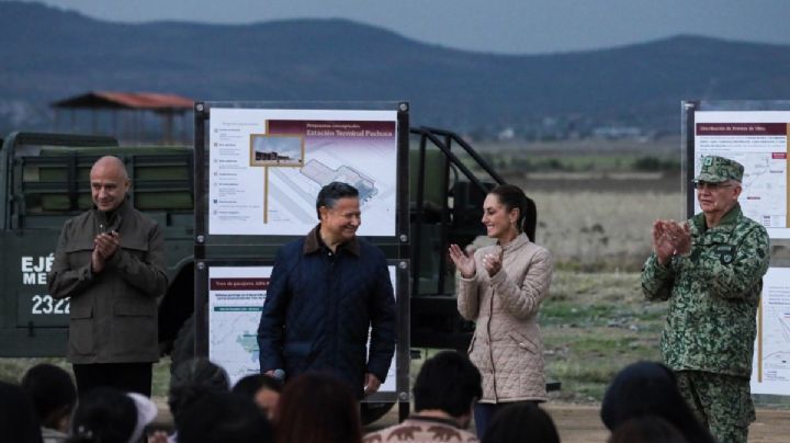 Menchaca presume visita sin incidentes de Sheinbaum con 7 mil 500 asistentes