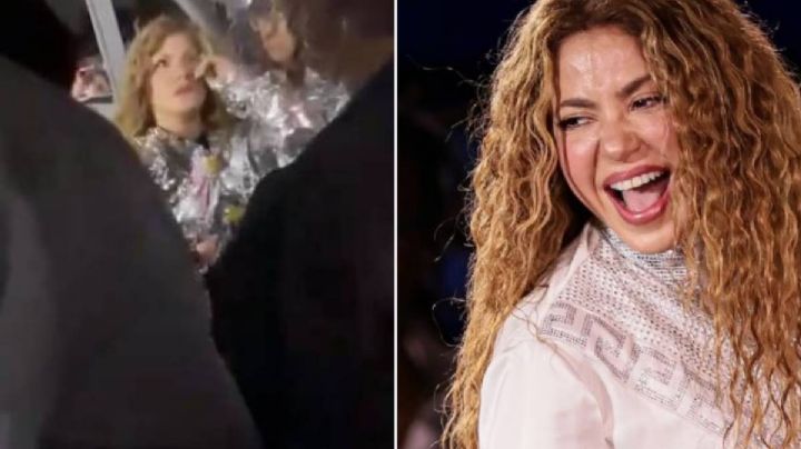 Imitadora de Shakira llora porque la escondieron en concierto de la colombiana en México