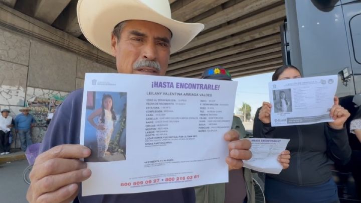 Bloquean la carretera Naucalpan-Toluca y reaparece niña Leilany Valentina