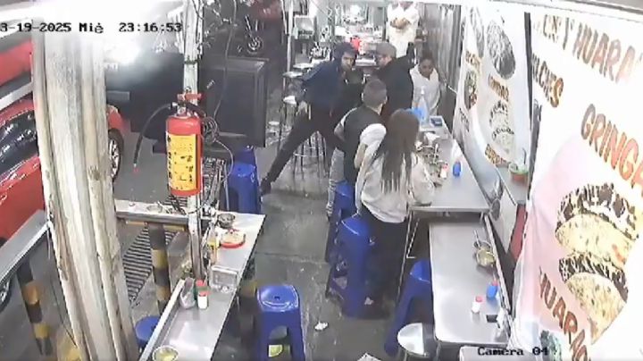 VIDEO | Así fue el robo a mano armada en taquería de Cuautitlán Izcalli