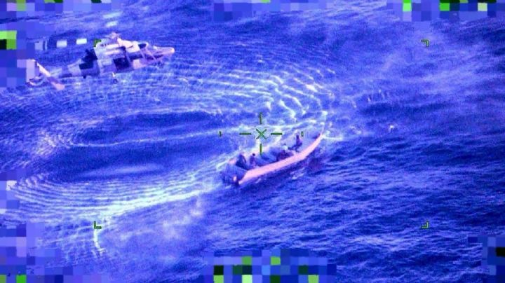 Aseguran 1,800 kilos de cocaína en alta mar