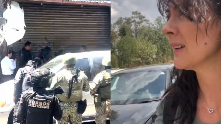 Tras robo a Verónica Jaspeado, catean taller con autopartes robadas