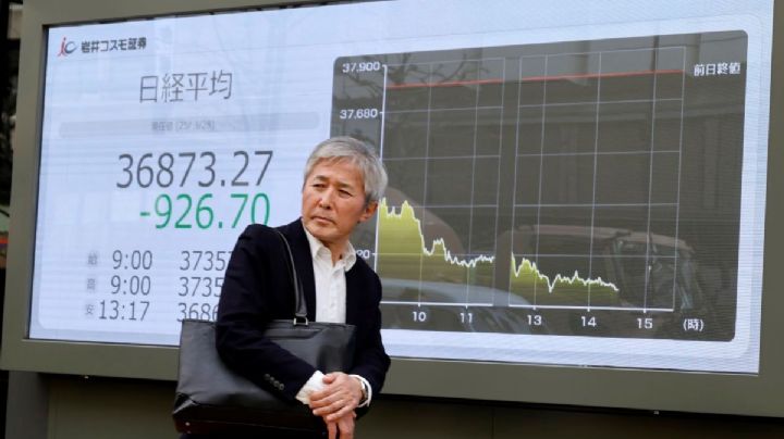 Mercados del mundo, en caída libre ante incertidumbre por aranceles de Trump