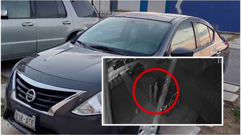 El vehículo ya es buscado junto a los probables delincuentes