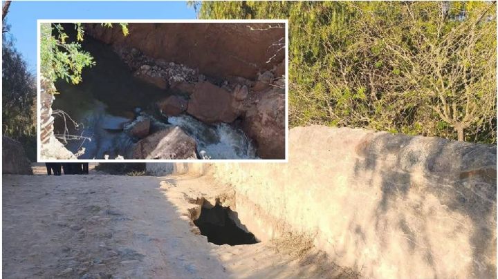 Puente de piedra de 241 años en Hidalgo se despedaza; así su historia | VIDEO