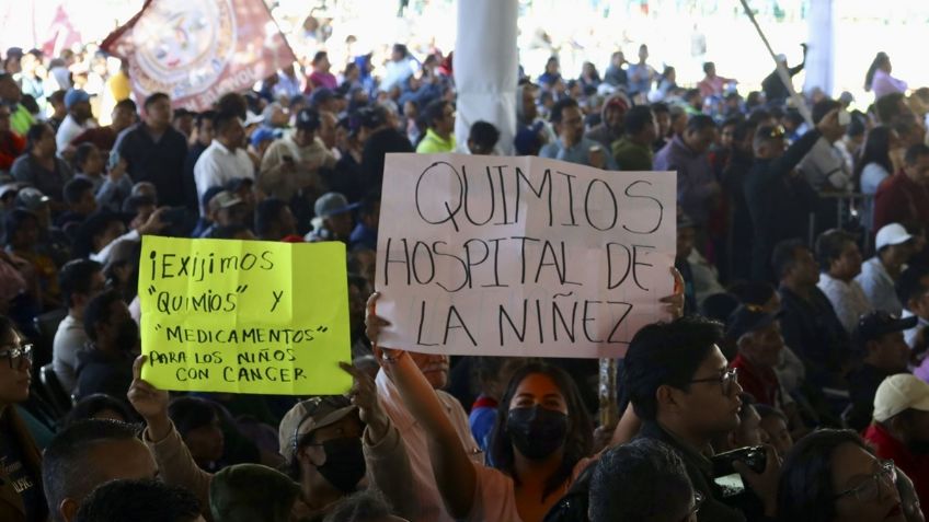 Desabasto de medicinas mata a 4 mil niños con cáncer, denuncian