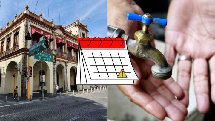 Tandeos: Las colonias de Xalapa que no tendrán agua durante 20 días de marzo
