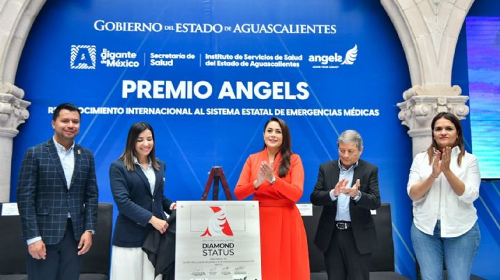 Dan premio a sistema estatal de emergencias de Aguascalientes, el mejor del país